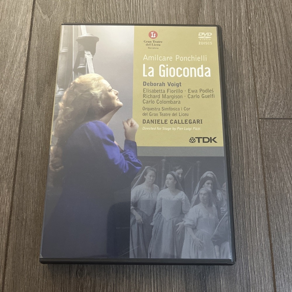 Amilcare Ponchielli - La Gioconda (DVD, 2006, 2-Disc Set)